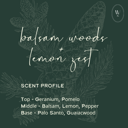 Balsam Woods & Lemon Zest